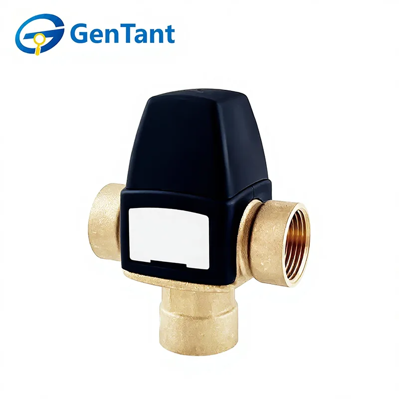 Mitigeur thermostatique avec sortie d'eau latérale