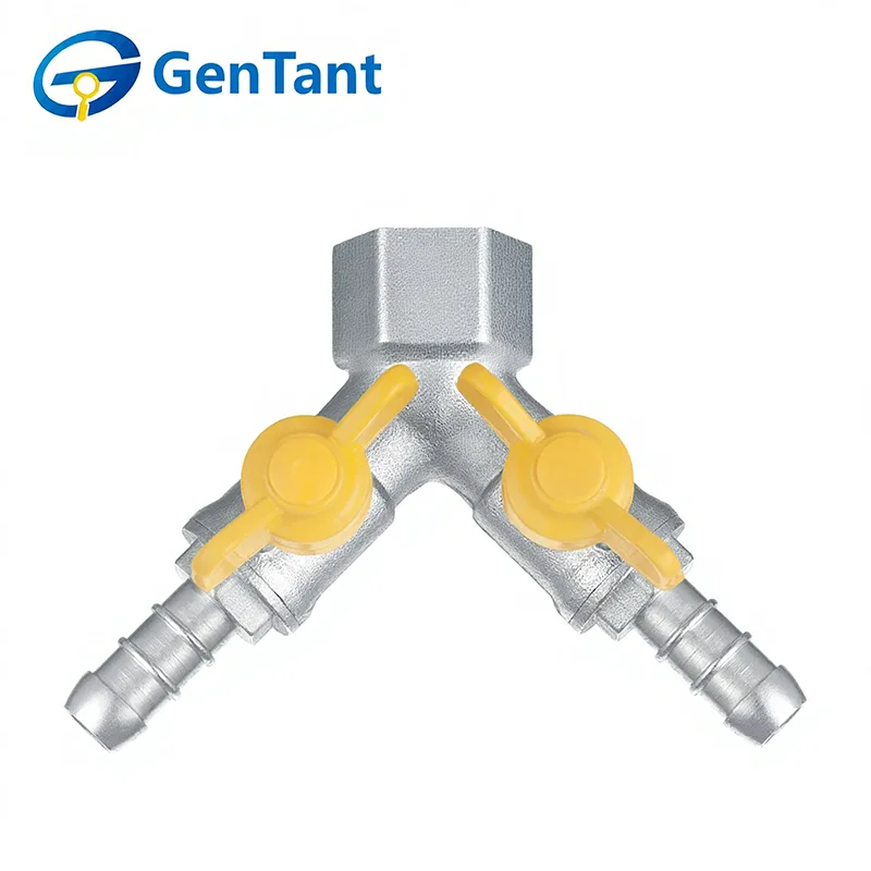 Vanne de dérivation en forme de Y